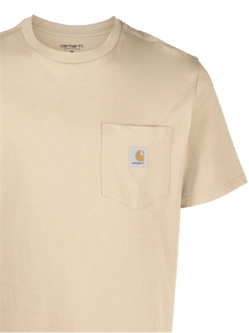 S/S Pocket T-Shirt CARHARTT WIP | I03043429OXXCORNSILK